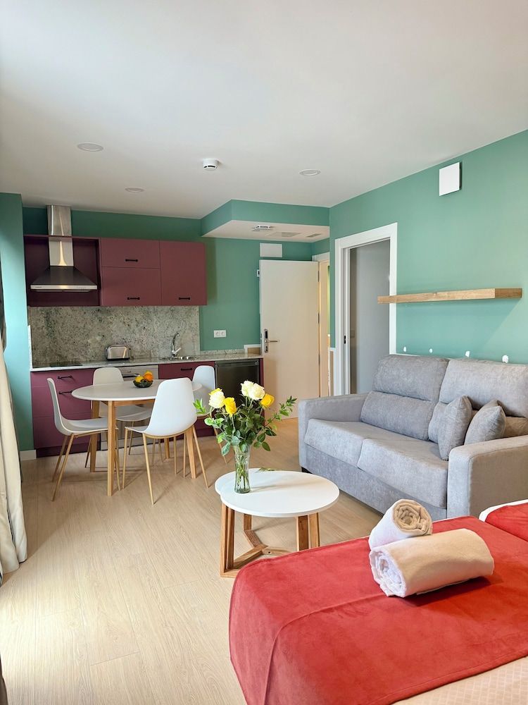 Luxury Singular Pensión Estudios Blue Superior Studio, Terrace 14