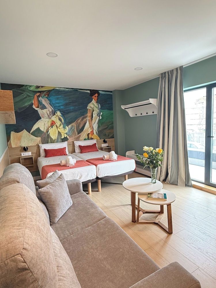 Luxury Singular Pensión Estudios Blue Superior Studio, Terrace 3