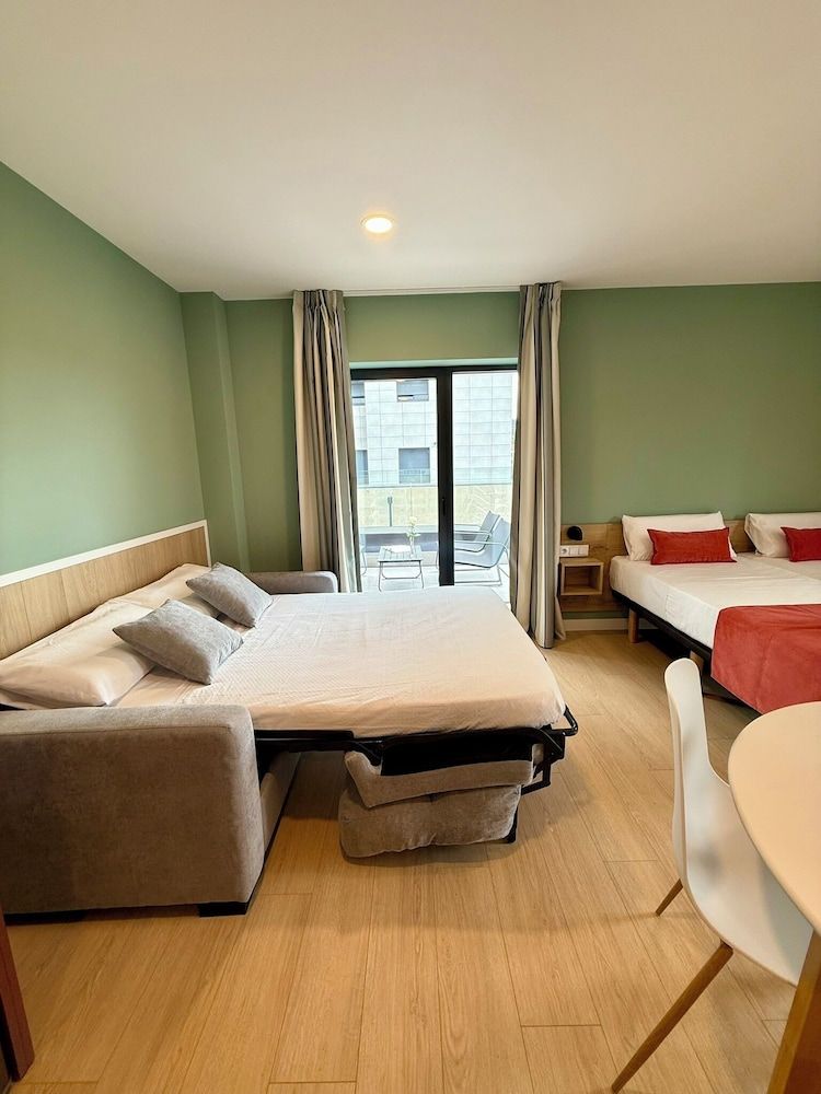 Luxury Singular Pensión Estudios Blue Superior Studio, Terrace 19