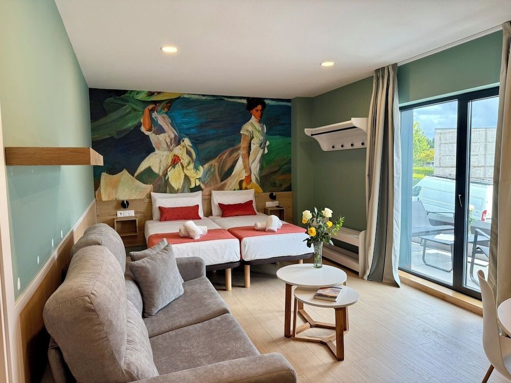 Luxury Singular Pensión Estudios Blue Superior Studio, Terrace 17