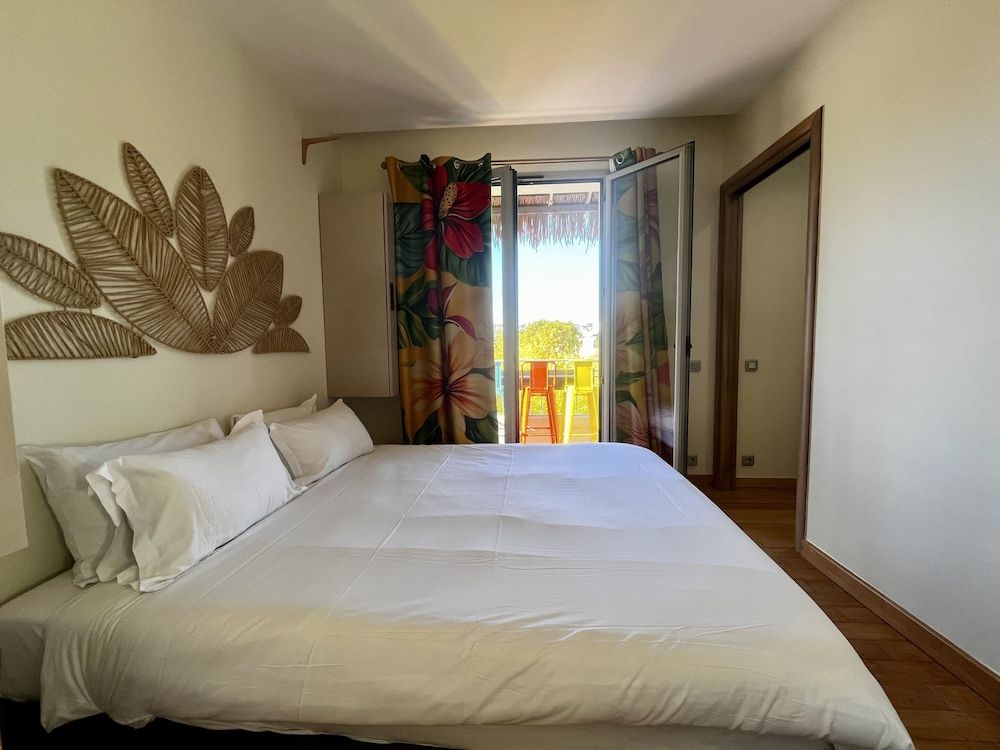 Faré de La Vahiné 3 Pièces Mandara Beach Apartment, Garden View 7