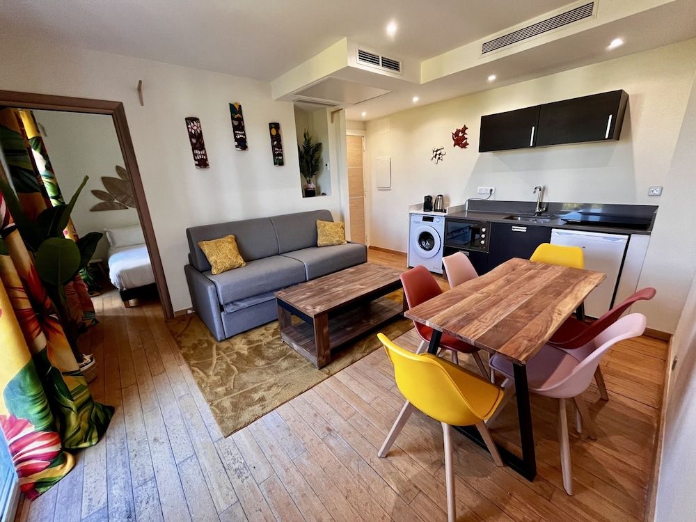 Faré de La Vahiné 3 Pièces Mandara Beach Apartment, Garden View 16