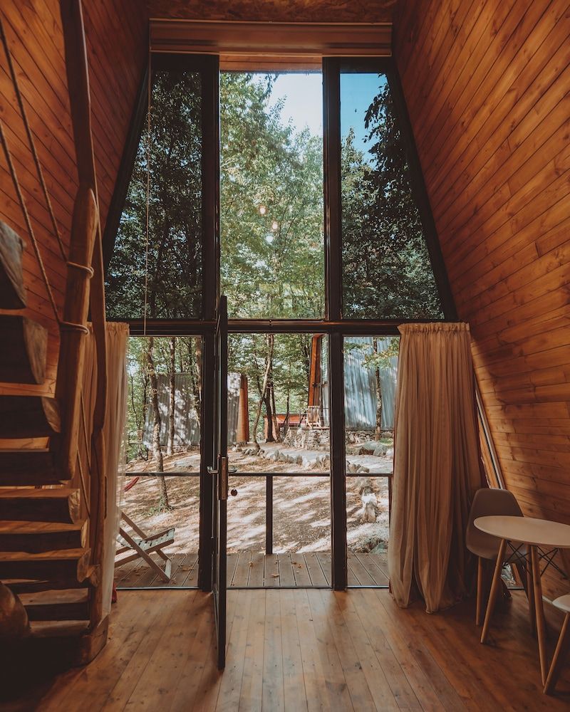 Eco village in the forest Romantic Single Room, Balcony, River View 4