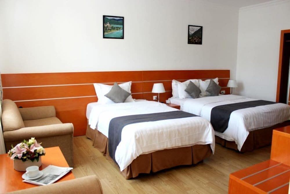 Fude Hotel Standard Twin Room, City View