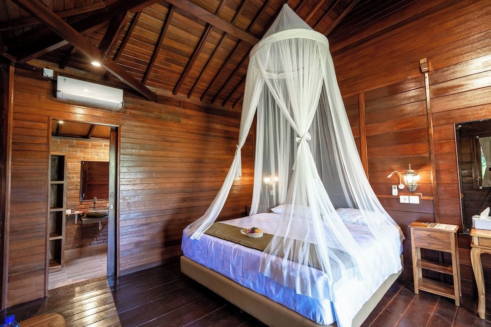 Family Double or Twin Room, Balcony, Garden View