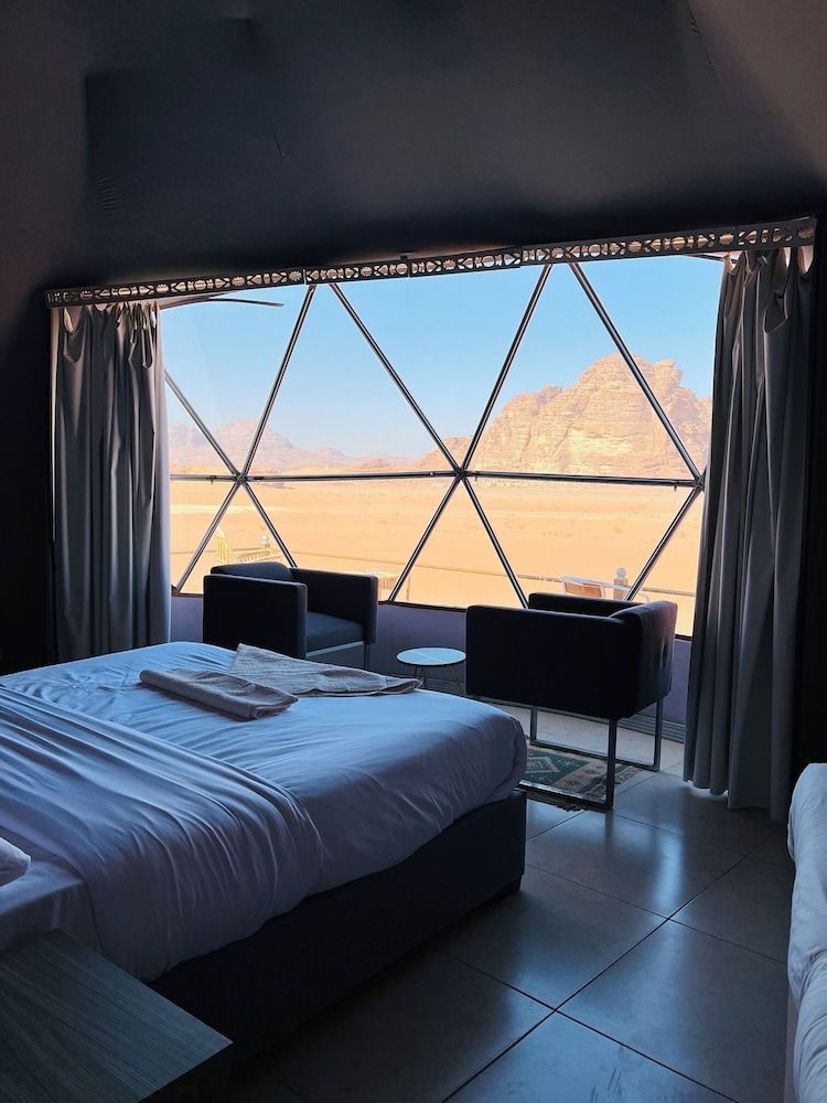 Siwar Luxury Camp Deluxe Double Room, Balcony, Desert View 14