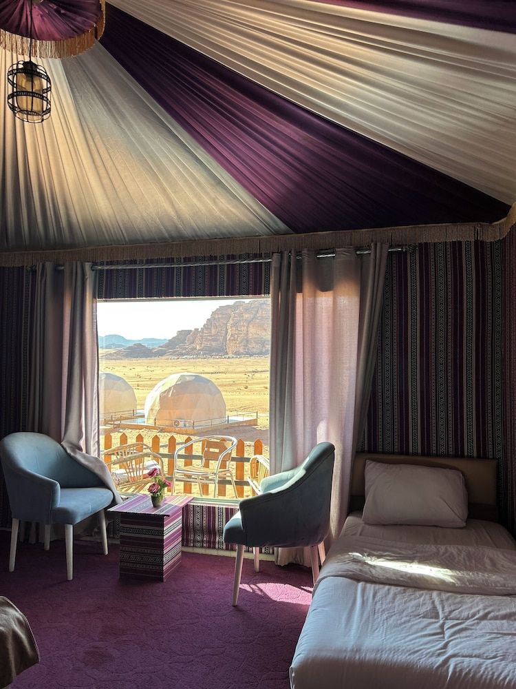 Rum Elegance luxury camp Deluxe Twin Room 3