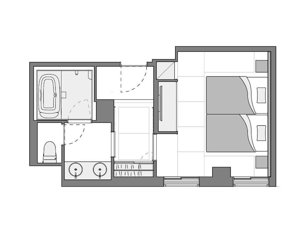Standard Twin 34sqm