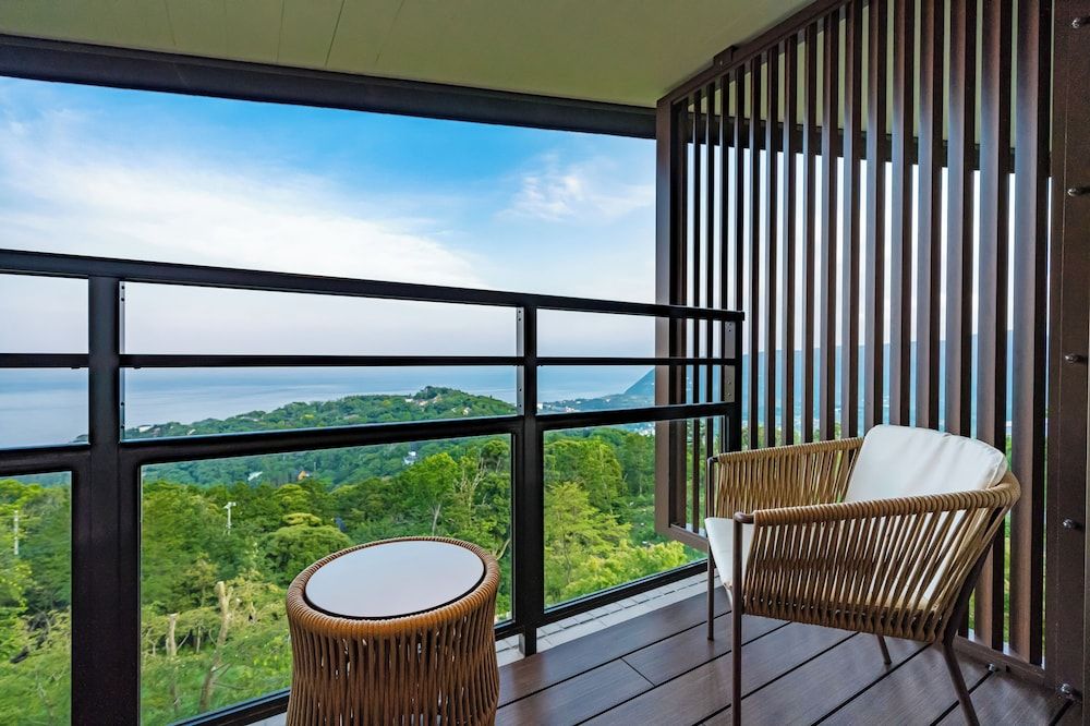 Terrace Twin Room B with Open-Air Hot Spring Bath (East Building) Non Smoking