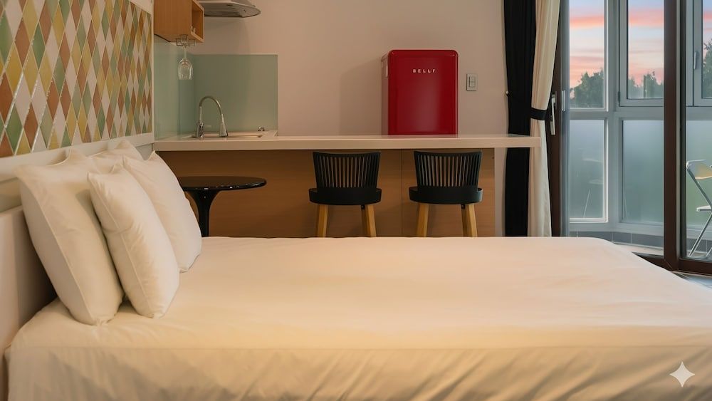 Namhae Briant Oceanview Spa Pension Basic Room, 1 Bedroom (A201 (Spa & BBQ/ Half Ocean View/pet)) 6