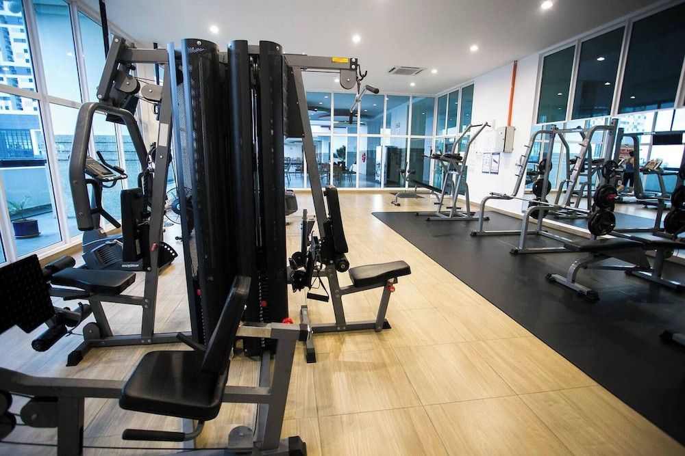 Twin Galaxy Minimalist Studio 2-4pax CIQ JB Town Condo, 1 Bedroom, Patio, City View 15