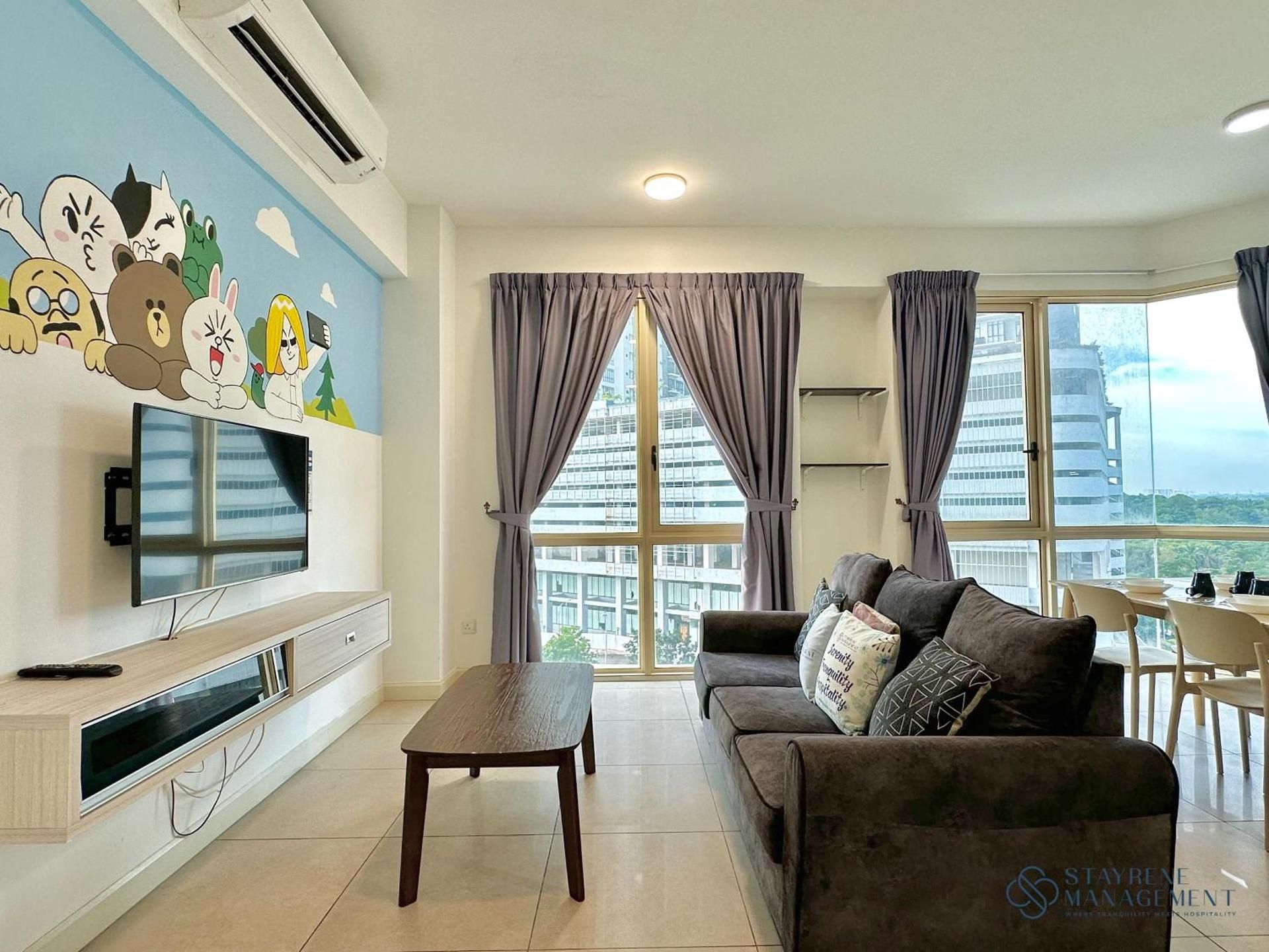 Afiniti Residences Medini by Stayrene One-Bedroom Apartment 2
