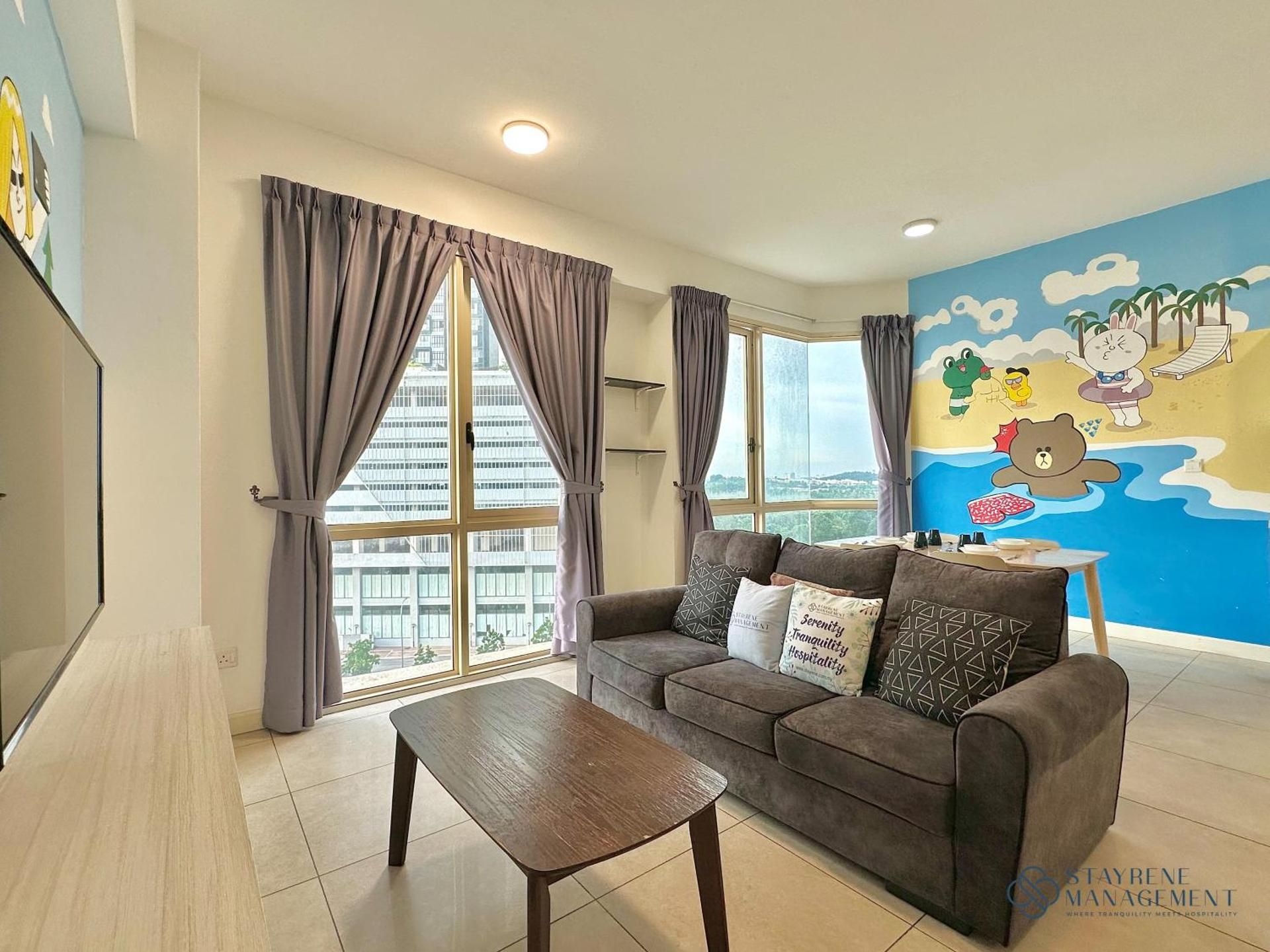 Afiniti Residences Medini by Stayrene One-Bedroom Apartment