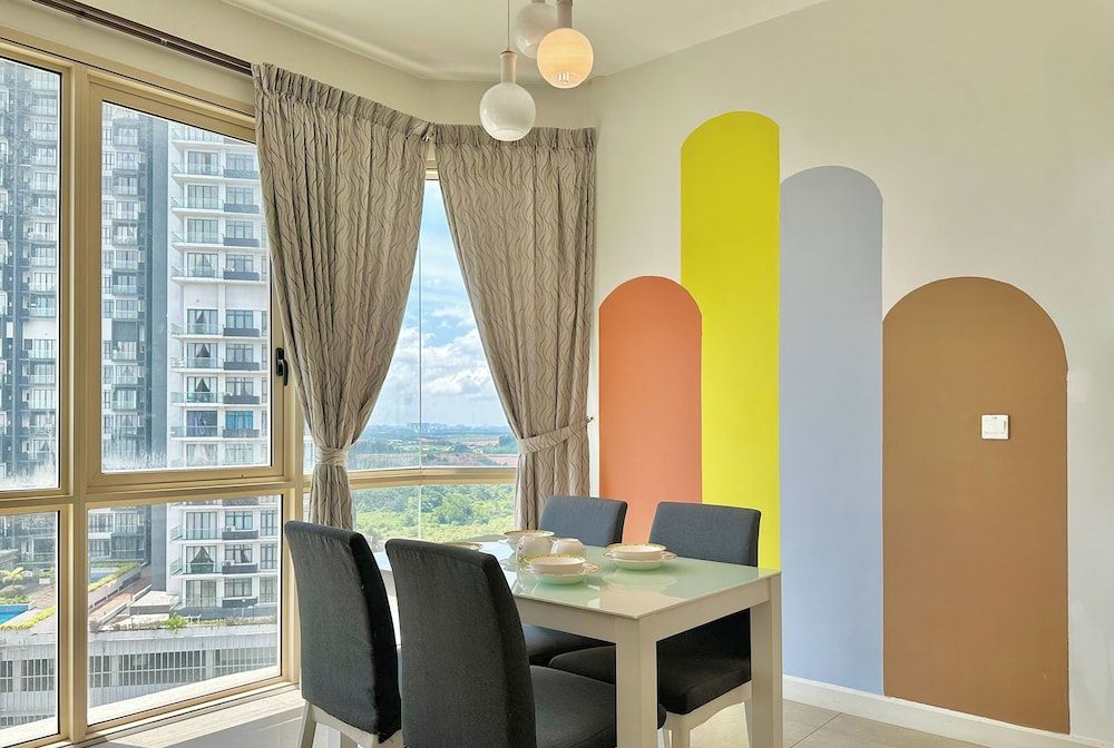 Afiniti Residences Medini by Stayrene Family Apartment, 1 Bedroom, Air conditioning, City View 6