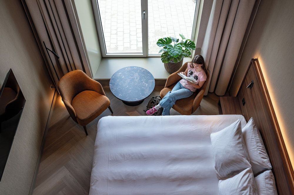 Hotel De Zeevaartschool Standard Quadruple Room, Sea View 6