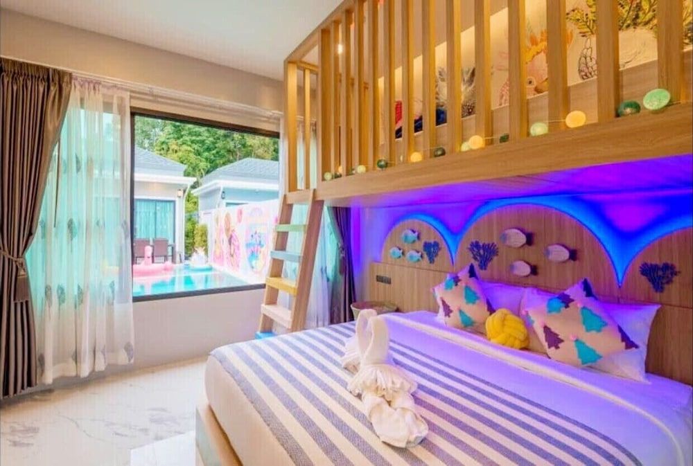 The Tropical Pool Villa Ao Nang Design Villa, 3 Bedrooms, Balcony 6