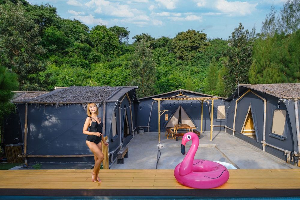 TheX10 PrivatePoolVilla & ResortKhaoYai Giant Cabin Glamp Onsen 13