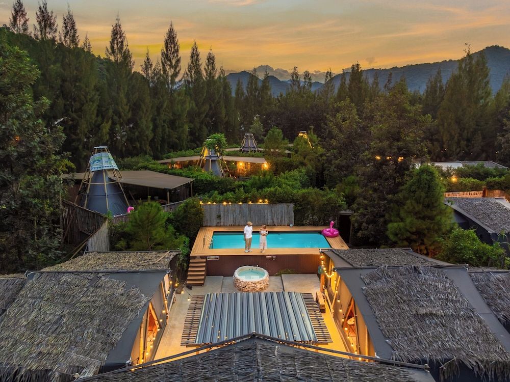 TheX10 PrivatePoolVilla & ResortKhaoYai Giant Cabin Glamp Onsen 21