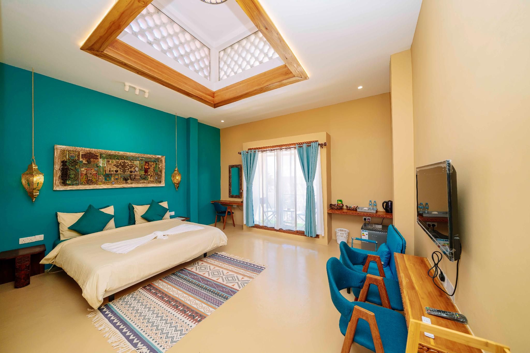 The Swahili Plaza Delux Double Room with Balcony