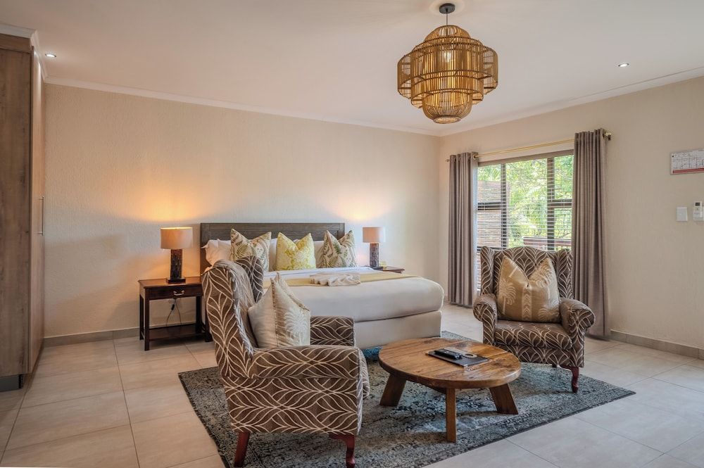 Double or Twin Room, Balcony, Garden View