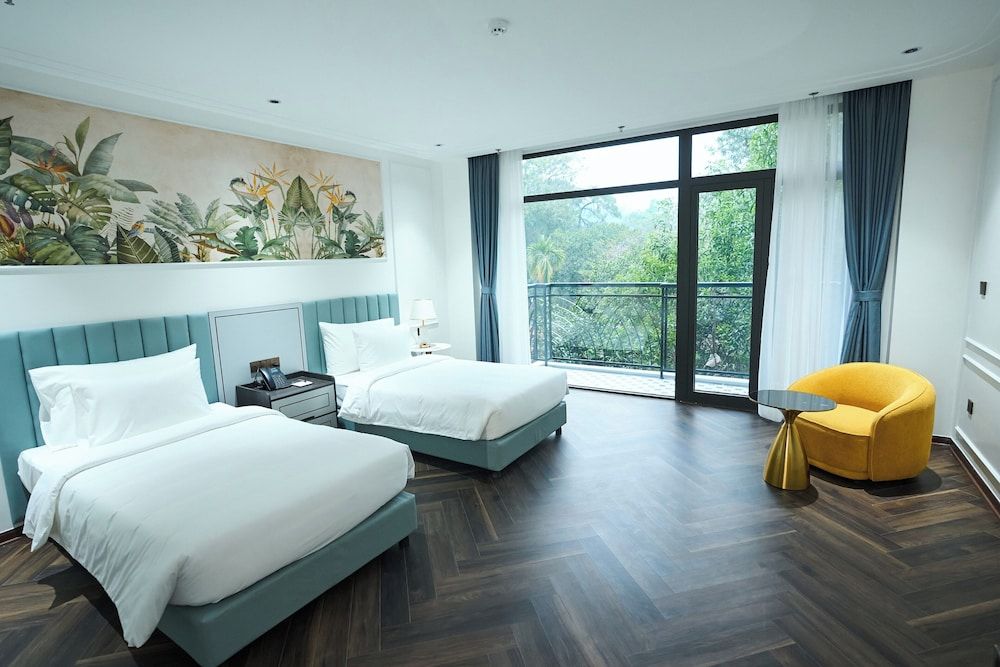 Belliss Hotel And Spa Deluxe Double or Twin Room, Balcony, Garden View 3