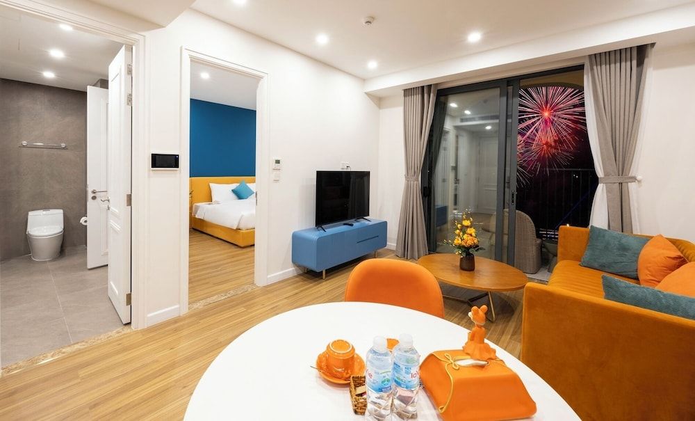 Mira Home Apartment Hillside Phu Quoc Deluxe Apartment, 1 Bedroom, Balcony, Beach View 7