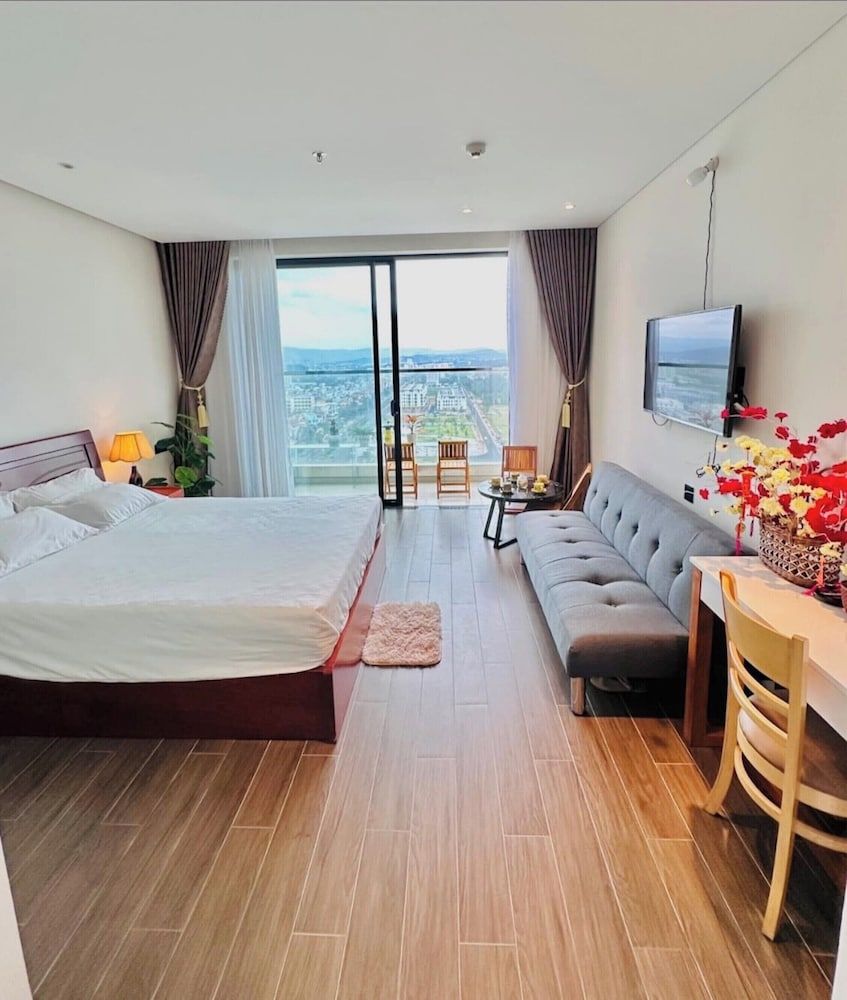 Thu - Apec Mandala Phú Yên Deluxe Double Room, Balcony, City View 10