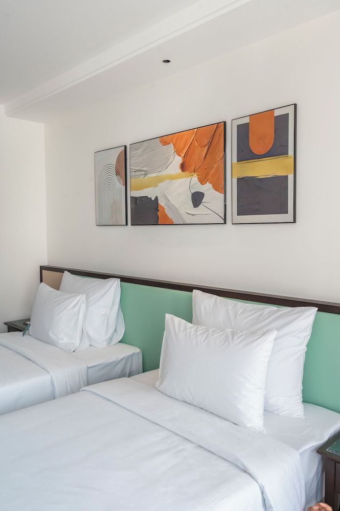 Senior Double Room Single Use, Balcony, City View