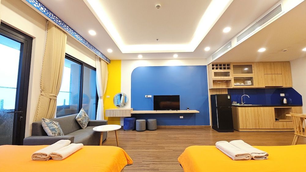 FLC Sea Tower Quy Nhon Standard Studio, Balcony, Beach View 24