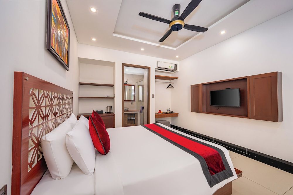 CocoPalm Hoi An River Beach By JM Villas Deluxe Double Room, 1 King Bed, Pool Access, Pool View 4
