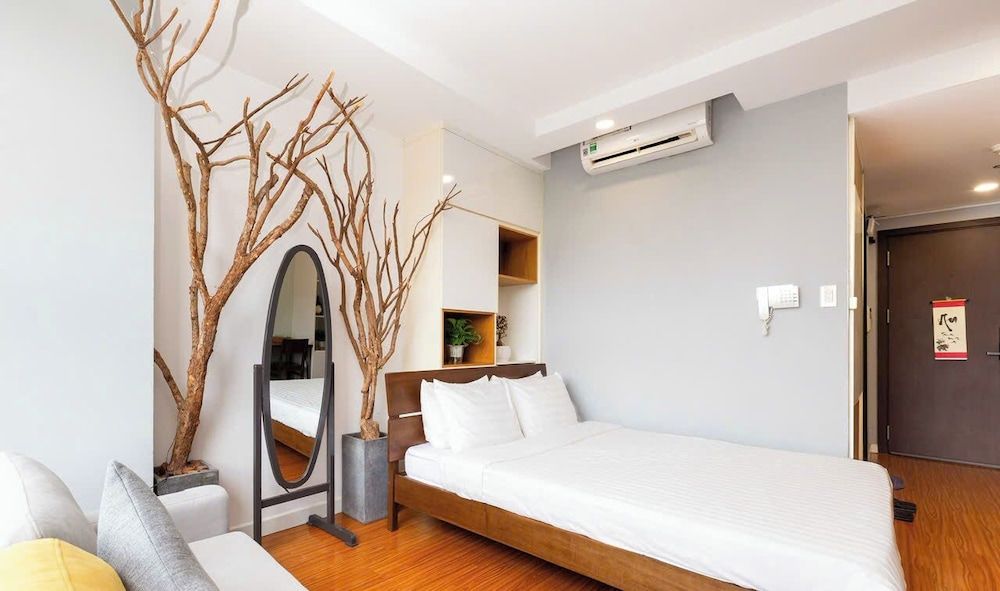 Deluxe Apartment, 1 Bedroom, Pool Access, City View