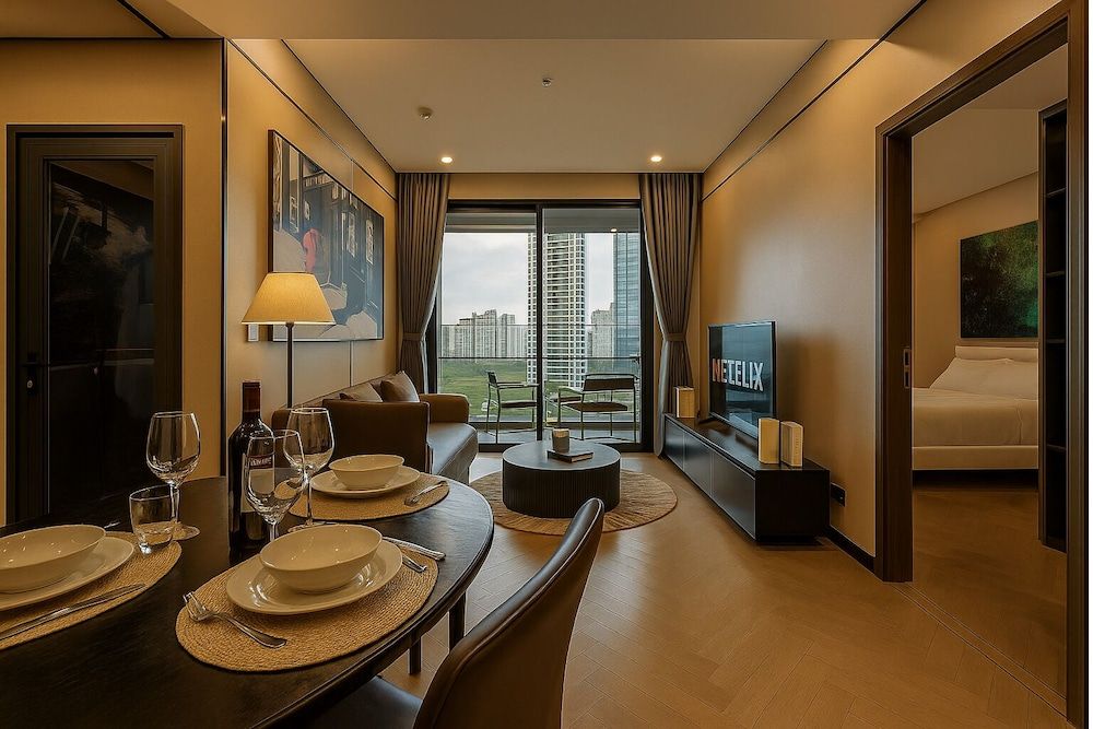 Business Apartment, 1 Bedroom, Balcony, City View