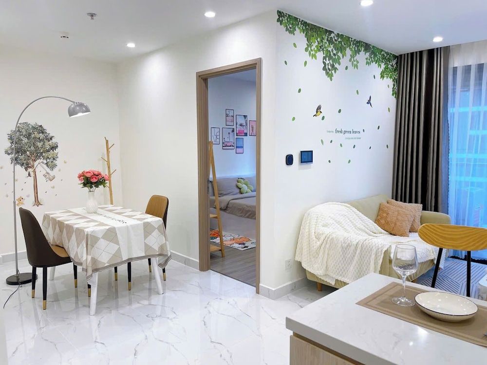 Senior Apartment, 1 Bedroom, Balcony, Pool View
