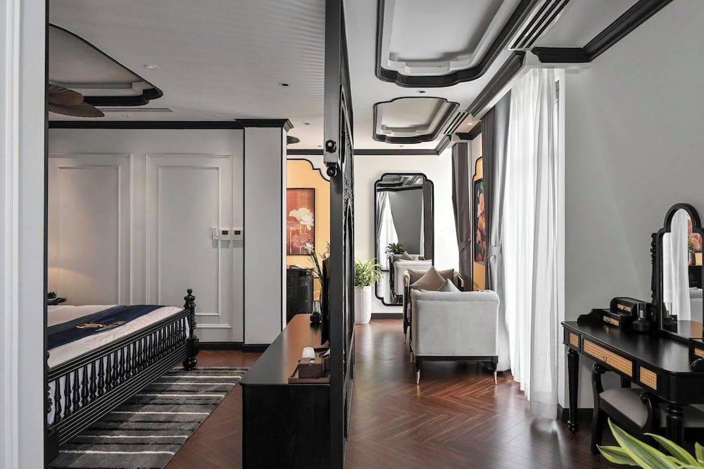 Thien An Boutique Hotel Luxury Double Room, Balcony, City View 3