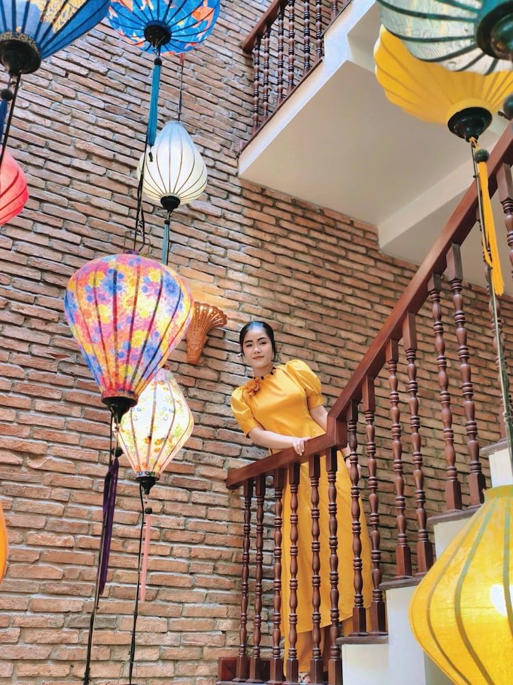 Virgo Villa Que Hoi An Deluxe Double Room with River View 2