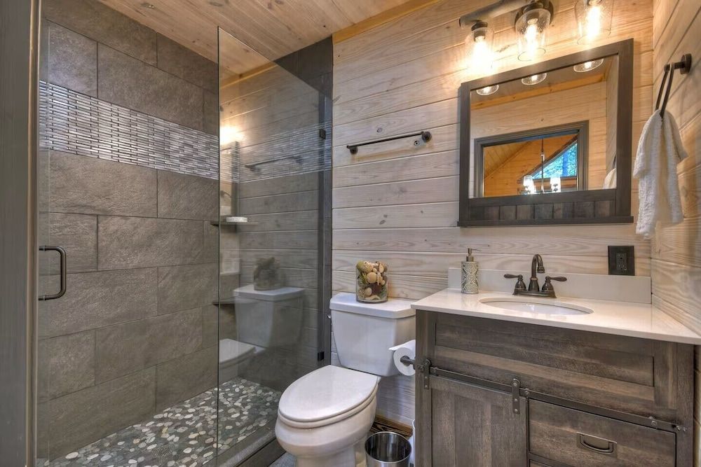 Willow Falls Modern Blue Ridge Cabin with Private Hot Tub 22