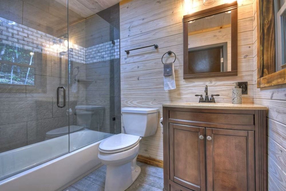 Willow Falls Modern Blue Ridge Cabin with Private Hot Tub 23