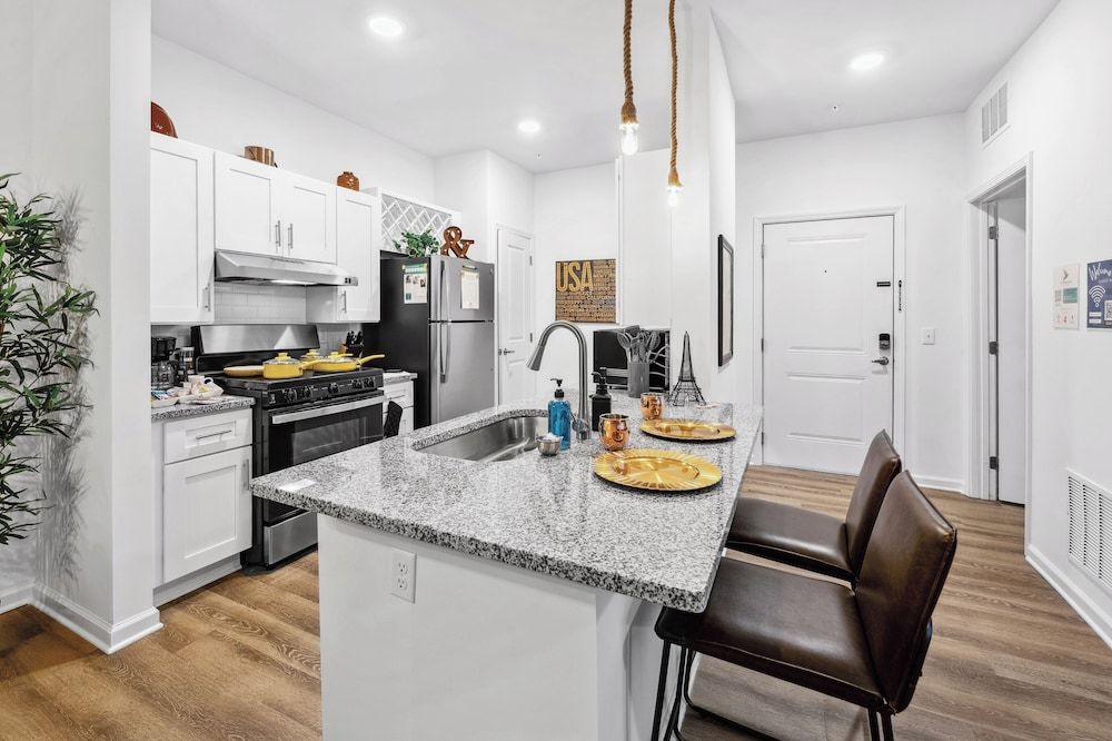 Luxurious Apartments - Pool Gym Bikes Luxury Apartment, 1 Bedroom, Mobility Accessible, Ground Floor 9