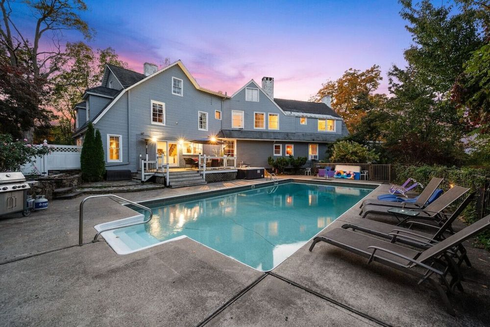 West Point Villa - Jacuzzi Pool BBQ Games Pets House 39