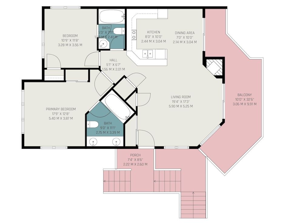 Room layout blue print