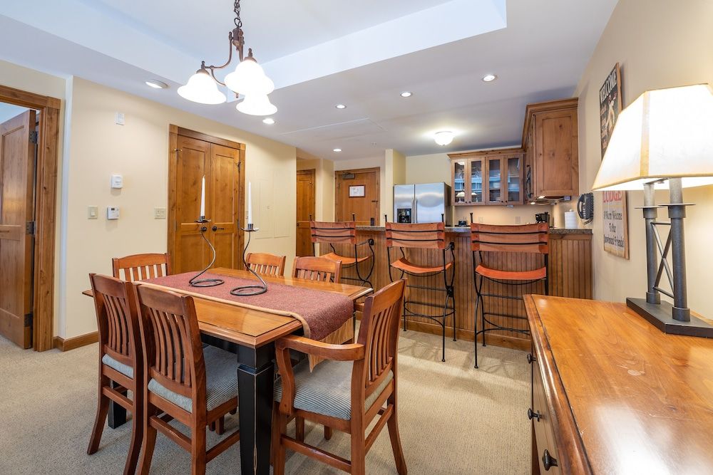 One Bedroom Condo with Large Balcony over Mountaineer Square 1 Condo - No Cleaning Fee! by RedAwning Condo, 1 Bedroom 13