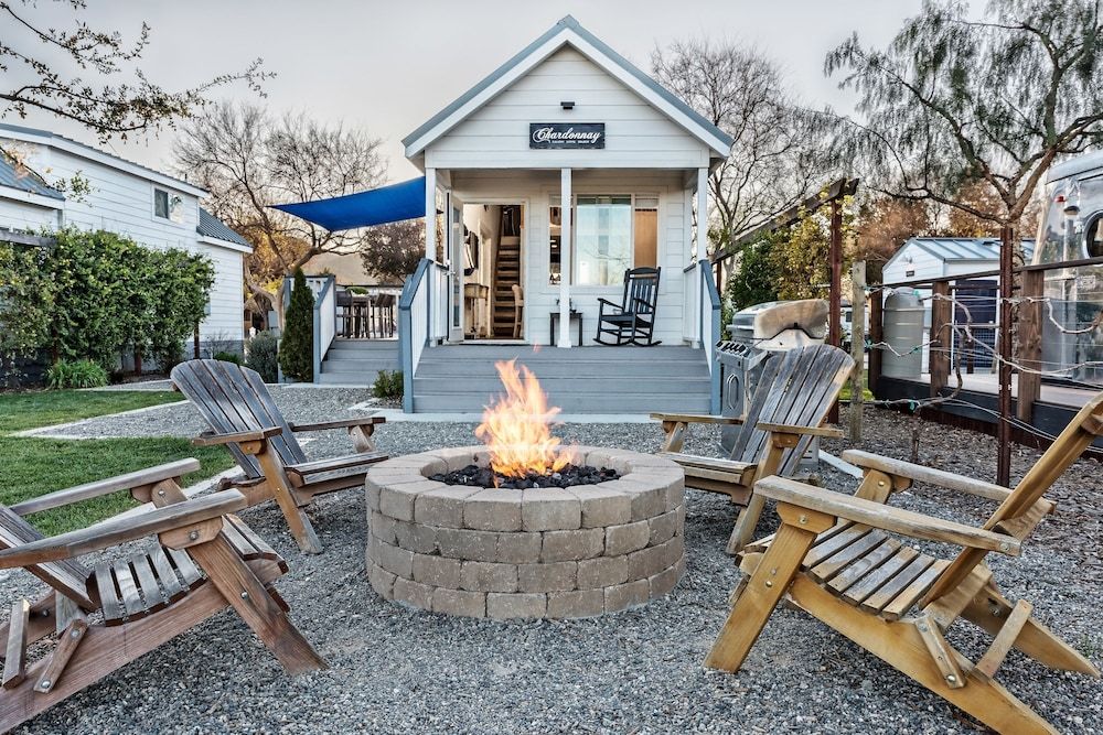 Flying Flags RV Resort & Campground Wine Cottage with firepit 8