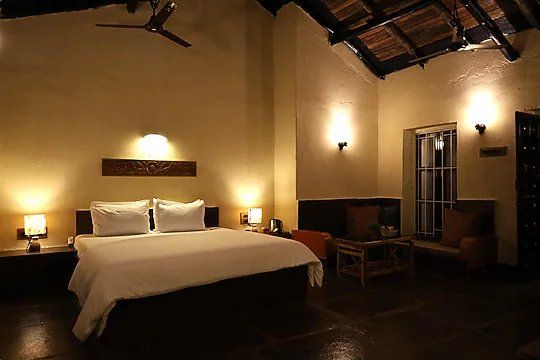 Bastar Greens Eco Stays Eco A-Frame Cabin 4