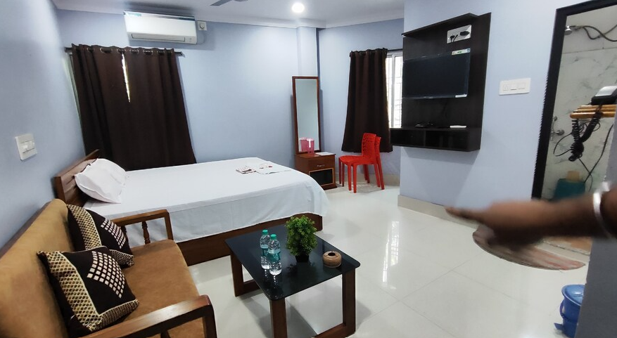Double bed rooms Back side