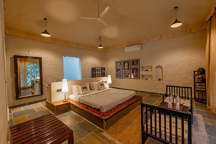 Ranthambore Tiger Machan Resort Garden View Villa 6