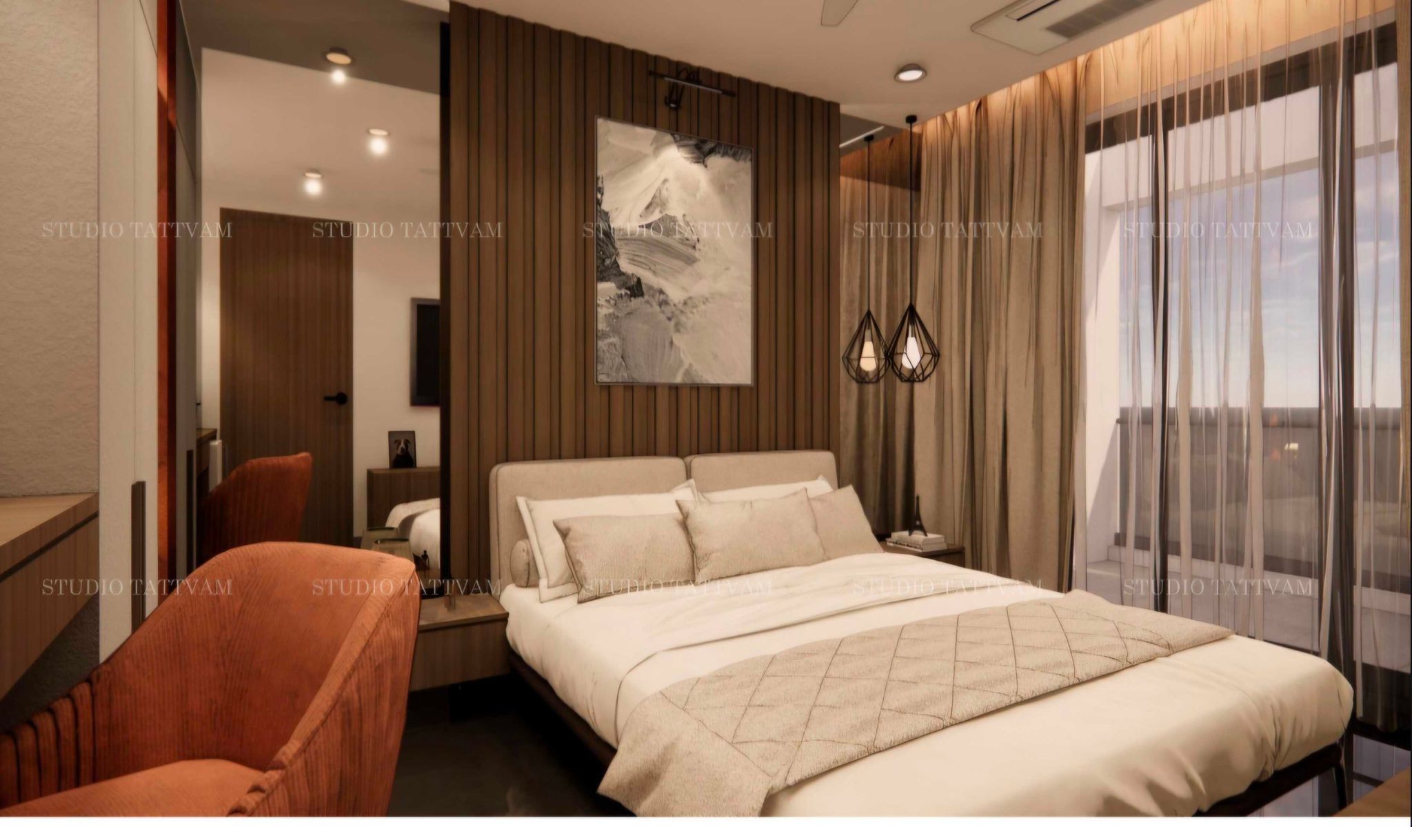 Palette Hotel and Residences by CheckIn, Baner Pune Deluxe Double Room with Balcony and Common Living Area 5