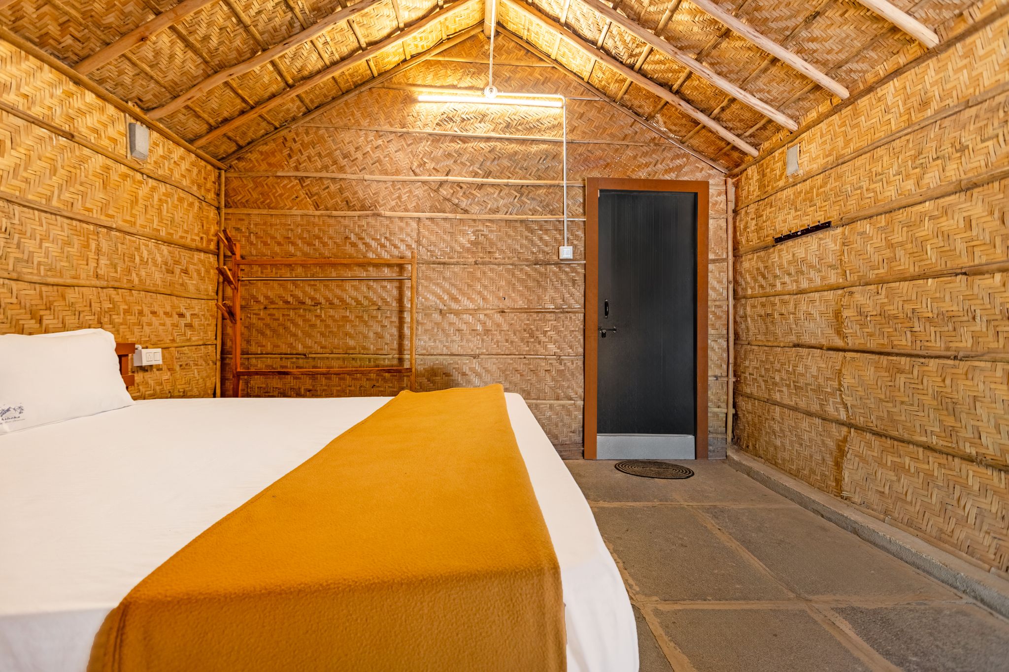 Nature Trails Ashoka Resorts Hampi Bamboo Cottage Room 4