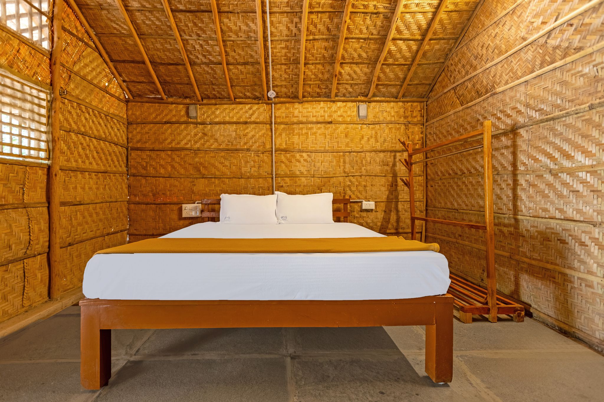 Nature Trails Ashoka Resorts Hampi Bamboo Cottage Room 2