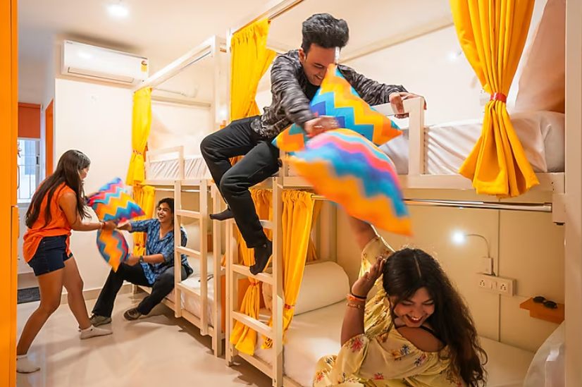 Bed in 4-Bed Mixed AC Dormitory Room with Ensuite Bathroom