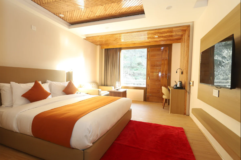 Udit Regency by west western kasol Deluxe Room